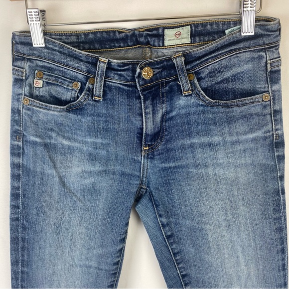 Adriano Goldschmied AG Medium Wash Low Rise Skinny Jeans - Picture 2 of 11